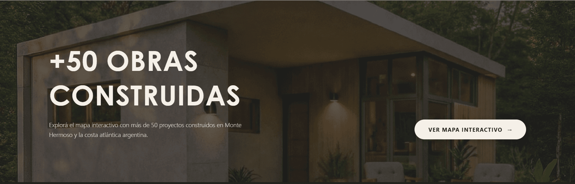 Más de 50 obras construidas, con mapa interactivo.